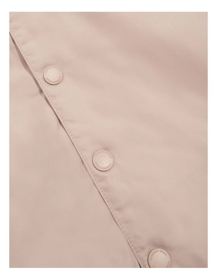 Sweat Hooded Jacket in Mushroom image 6