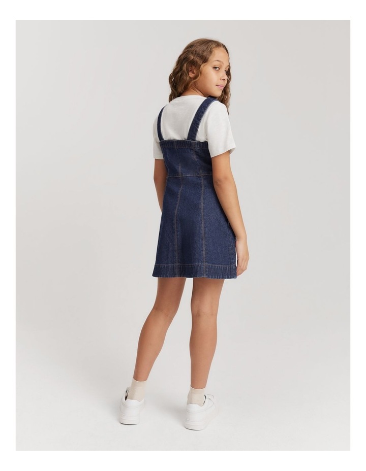 country road denim pinafore dress Country Road Teen Denim Pinafore Dress in Indigo