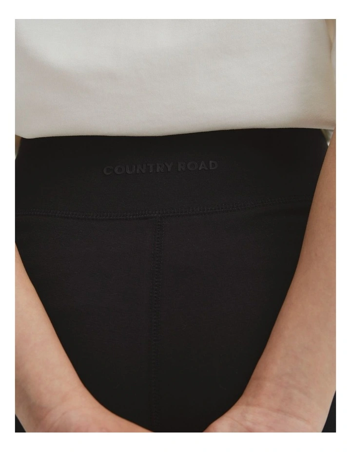 Teen Split Hem Pant in Black image 3