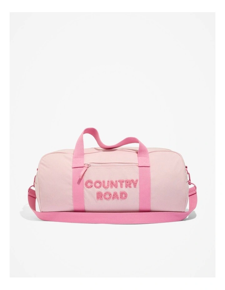 Corduroy Logo Tote in Mineral Pink image 1