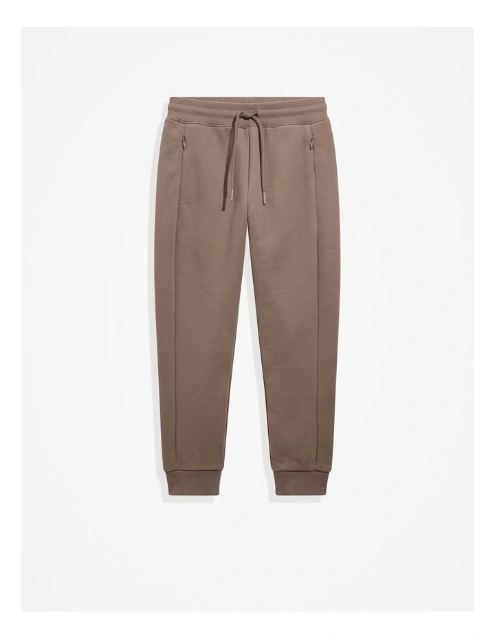 Soft Touch Track Pant in Chocolate image 4