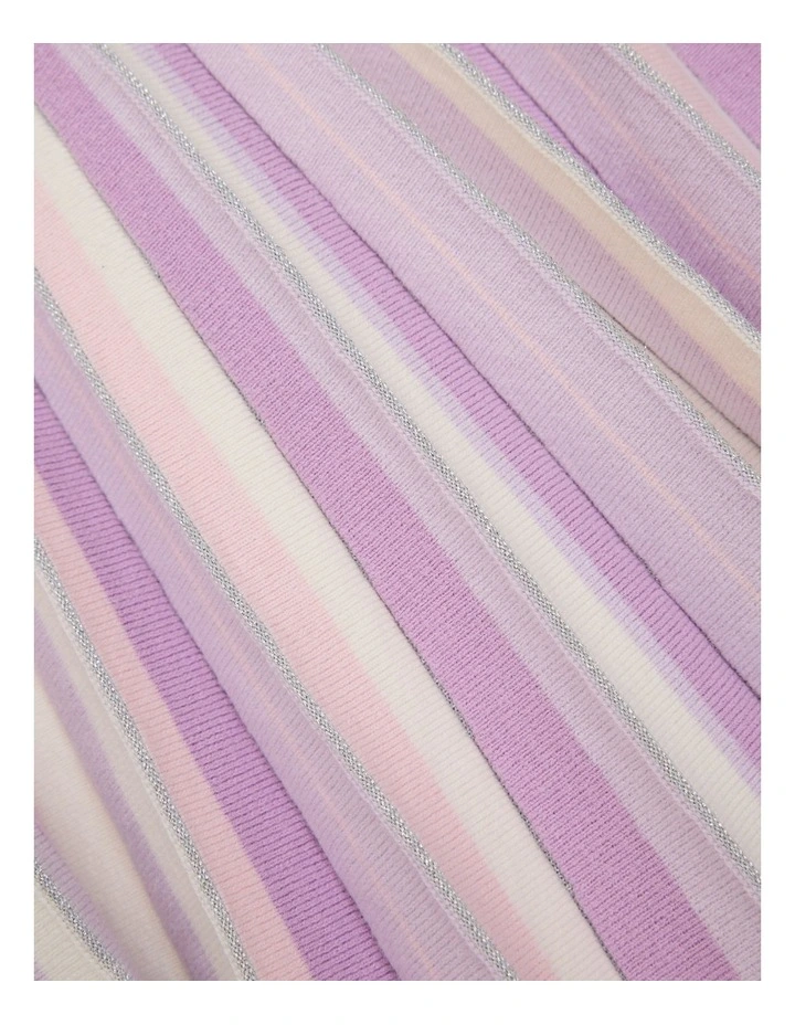 Knit Dress in Multi Metallic image 5