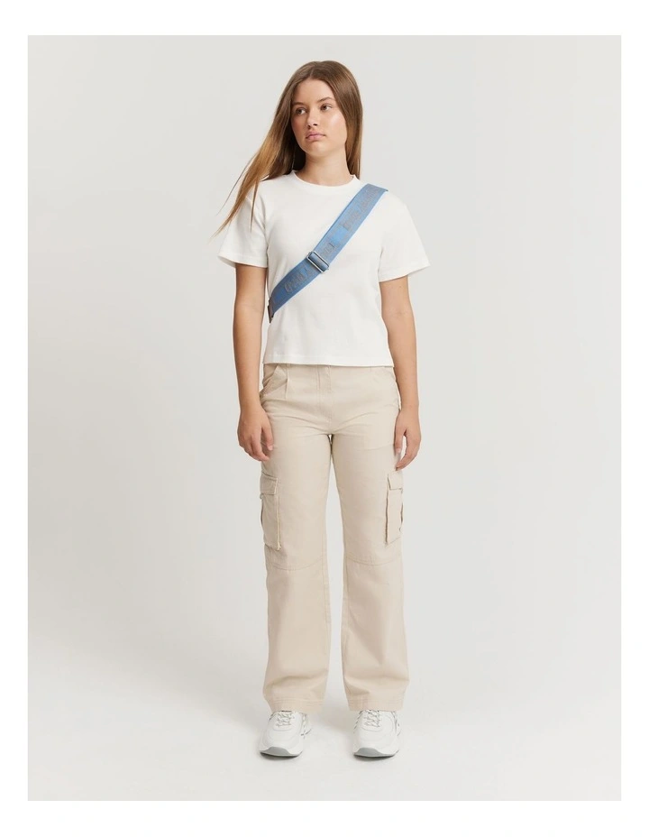 Teen Cargo Pant in Washed Sand image 1