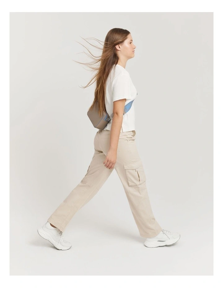 Teen Cargo Pant in Washed Sand image 2