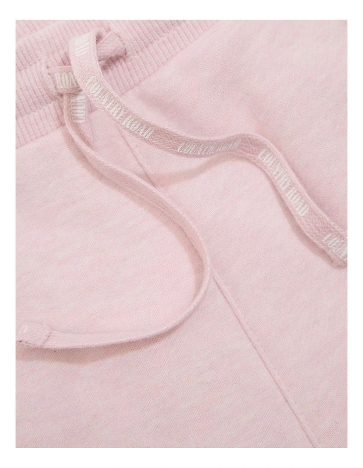 Soft Touch Track Pant in Pink Marle image 2