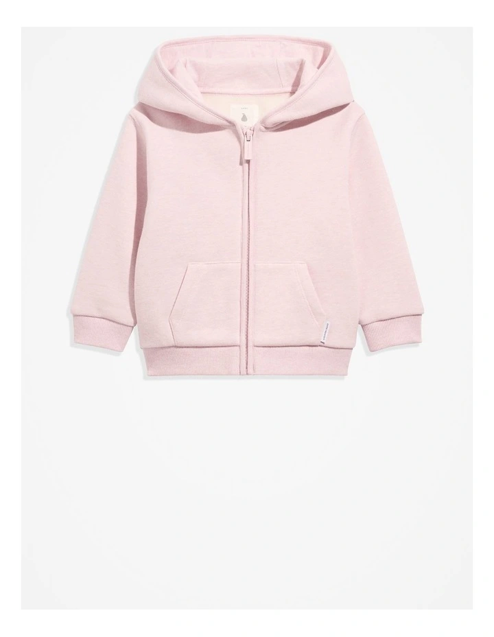 Soft Touch Sweat Top in Pink Marle image 1