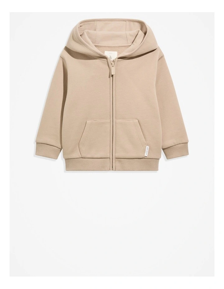 Soft Touch Sweat Top in Mushroom image 1