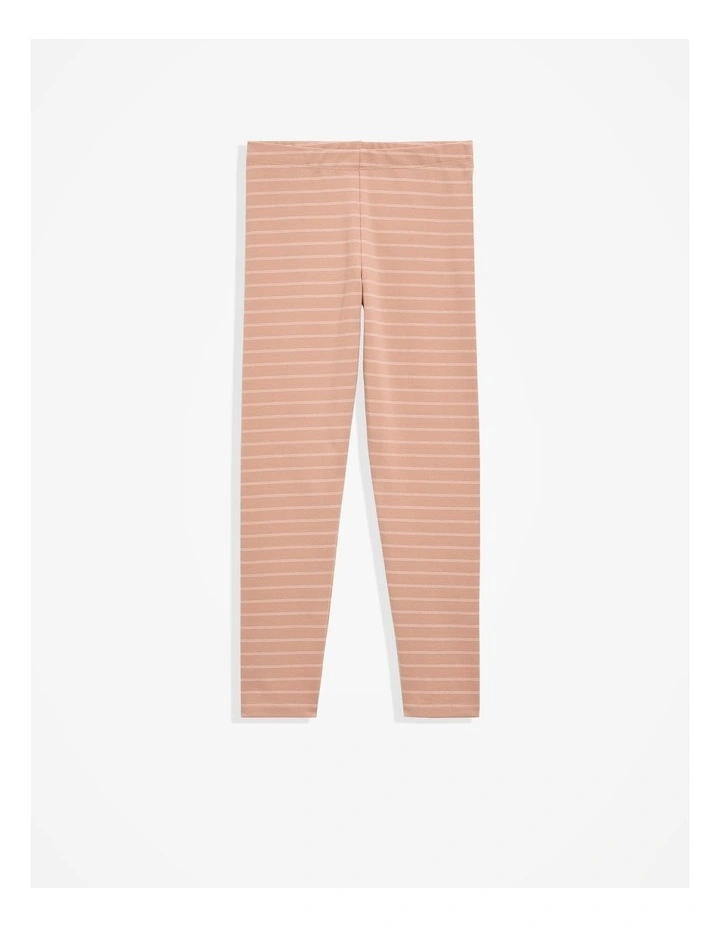 Stripe Legging in Cinnamon image 1