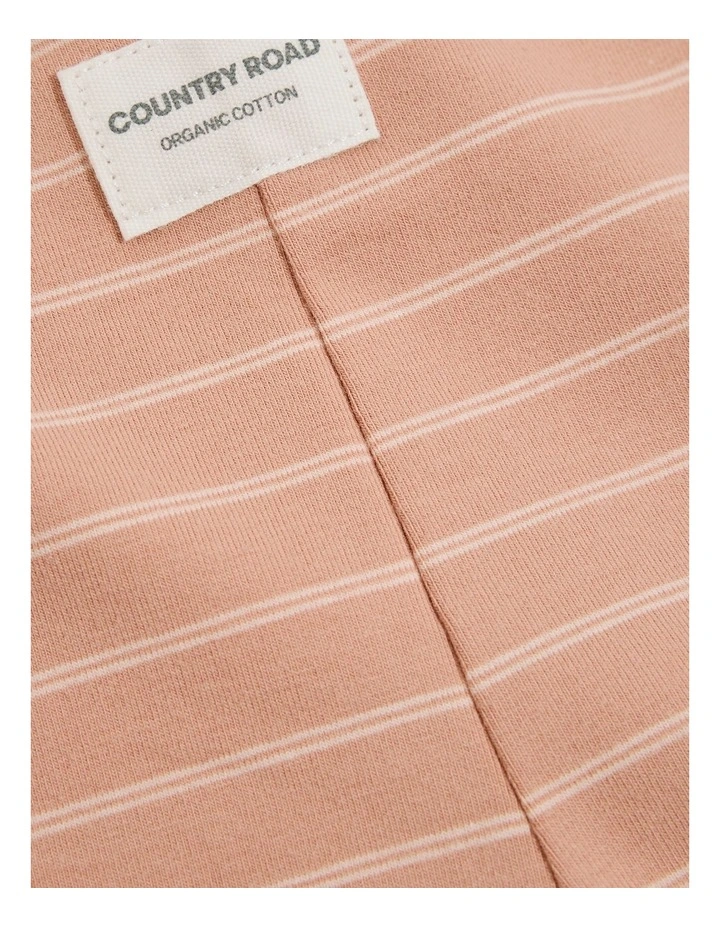 Stripe Legging in Cinnamon image 2