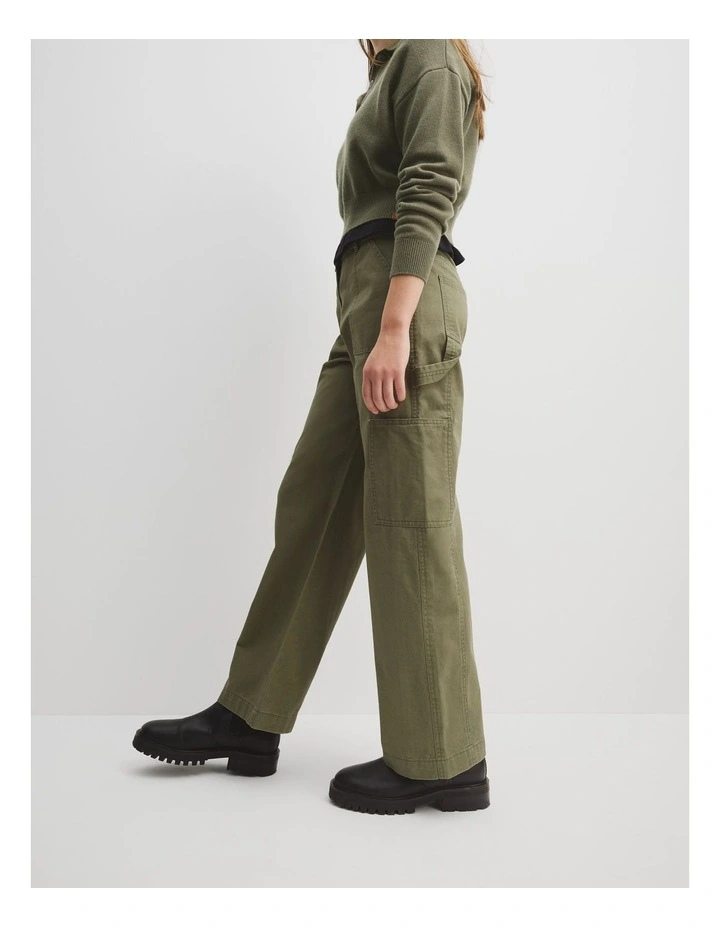 Cargo Pant in Olive image 3