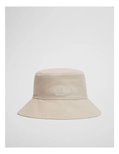 Reversible Bucket Hat in Shell