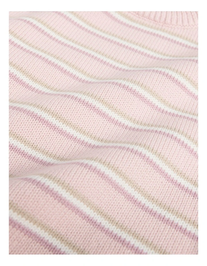 Knit T-shirt in Mineral Pink image 6