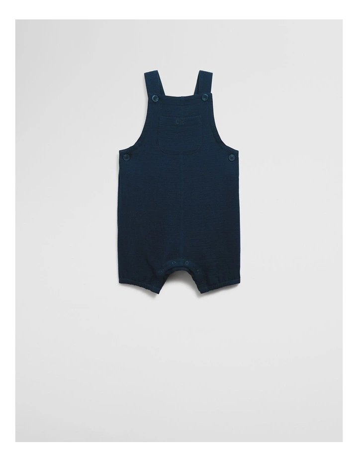 Textured Overall in Navy image 1