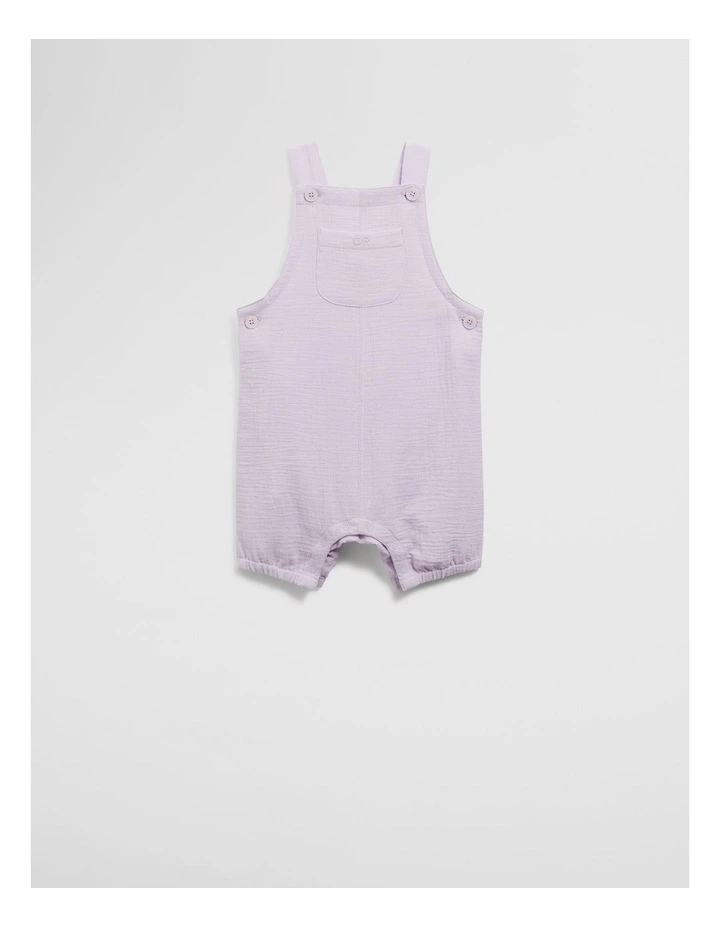 Textured Overall in Lilac image 1