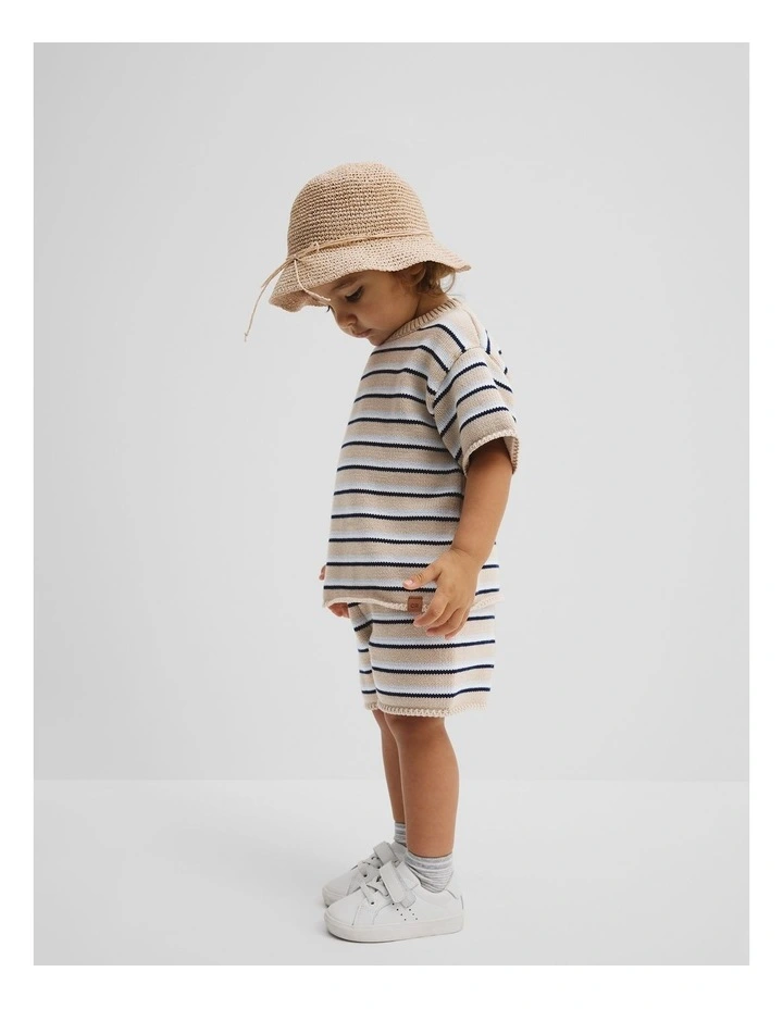 Knit Shortie in Shell image 1