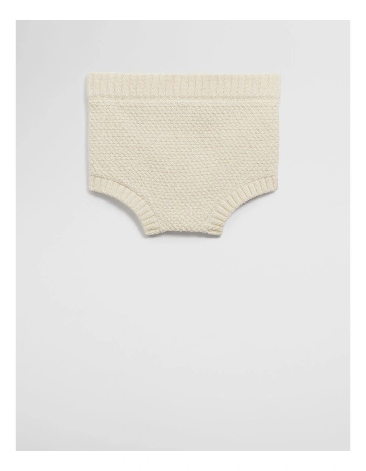 Knit Bloomer in Ecru image 4