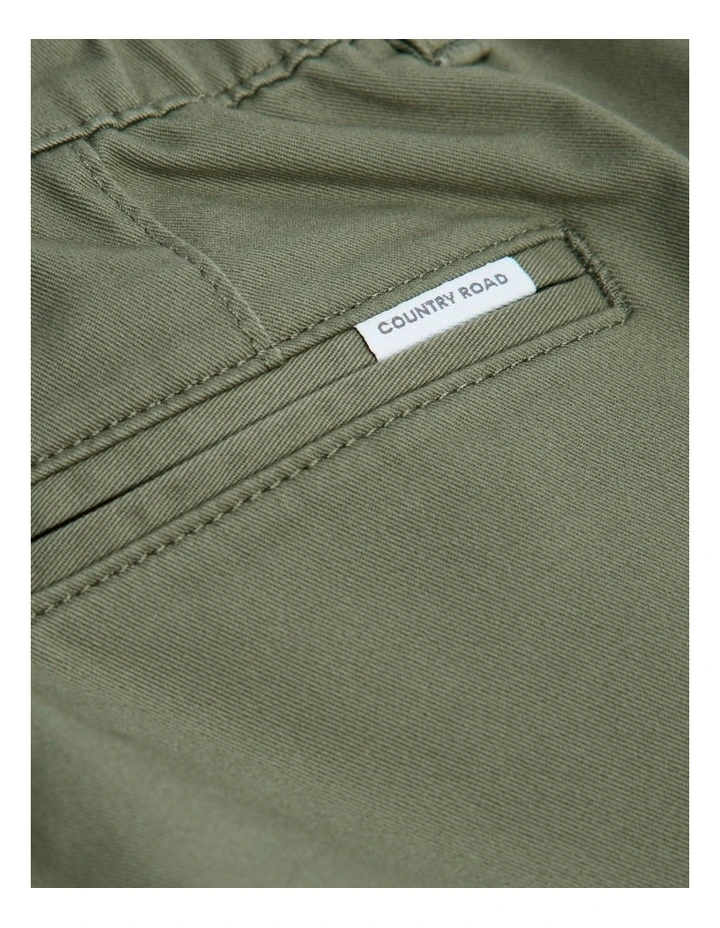Australian Cotton Chino Short in Sage image 2