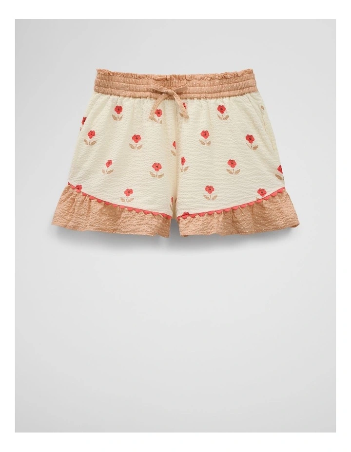 Pansy Frill Short in Multicolour image 4