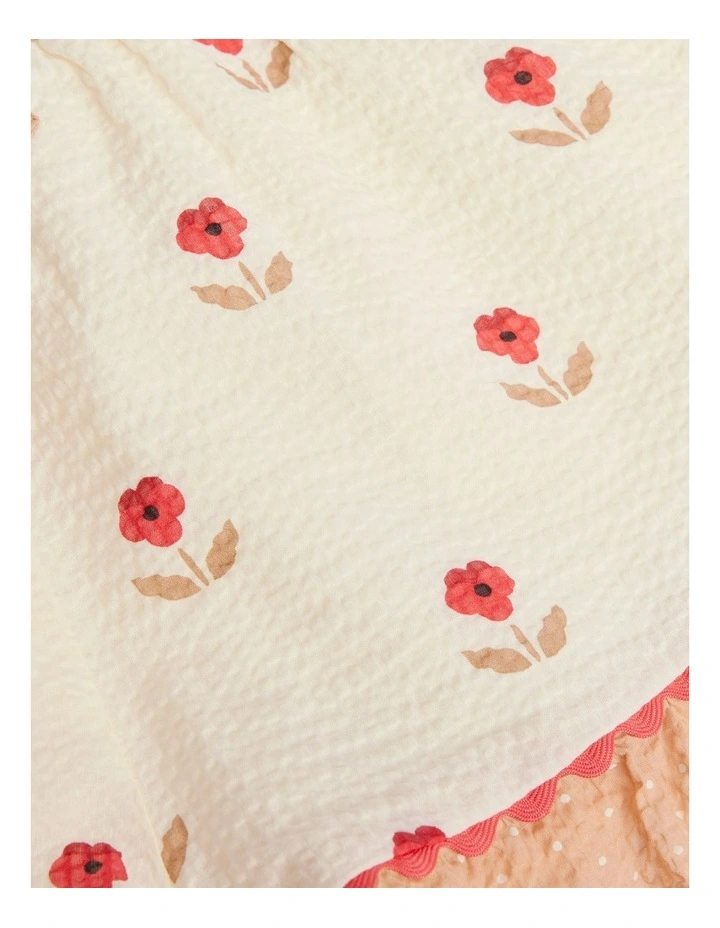 Pansy Frill Short in Multicolour image 5