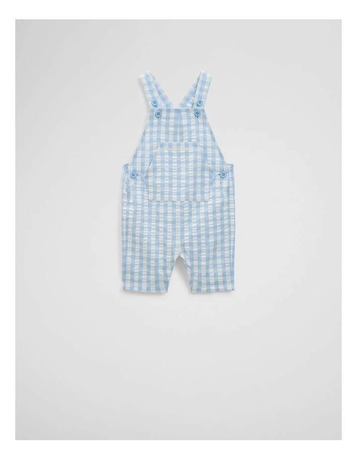 Check Overall in Arctic Blue image 4