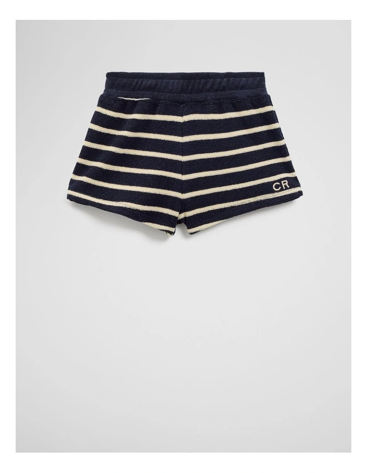 Terry Short in Navy Stripe image 1