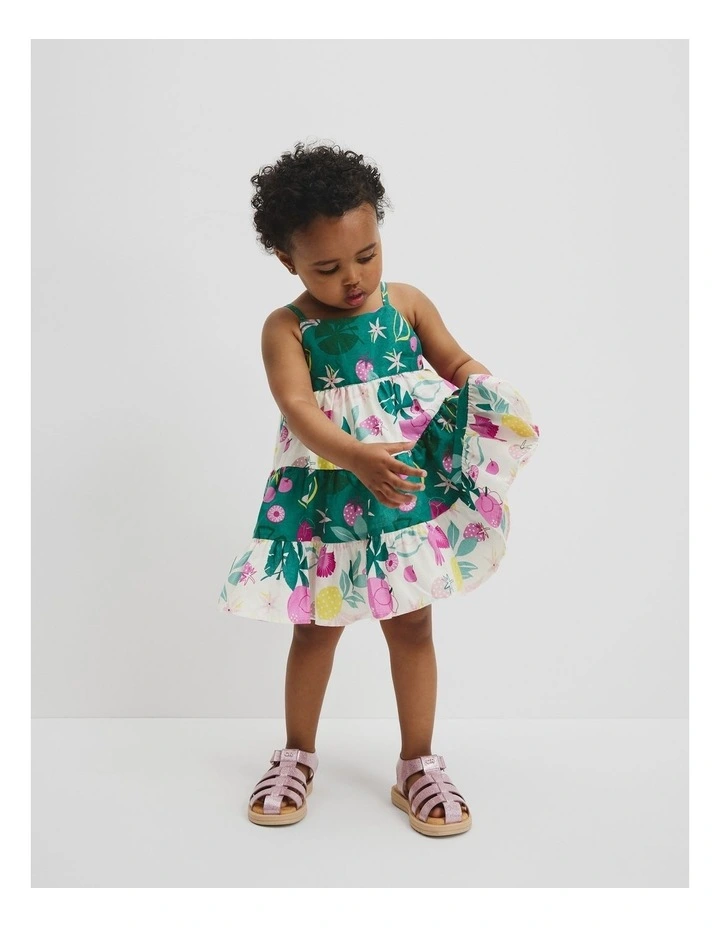 Paradise Tier Romper in Multicolour image 1