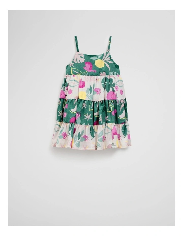 Paradise Tier Romper in Multicolour image 4