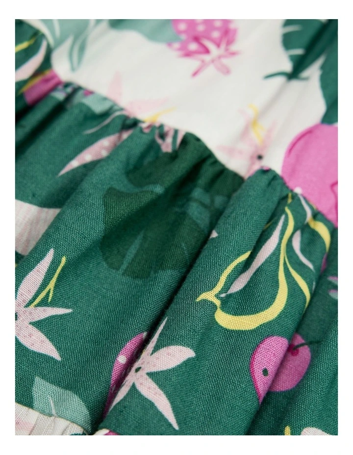 Paradise Tier Romper in Multicolour image 5