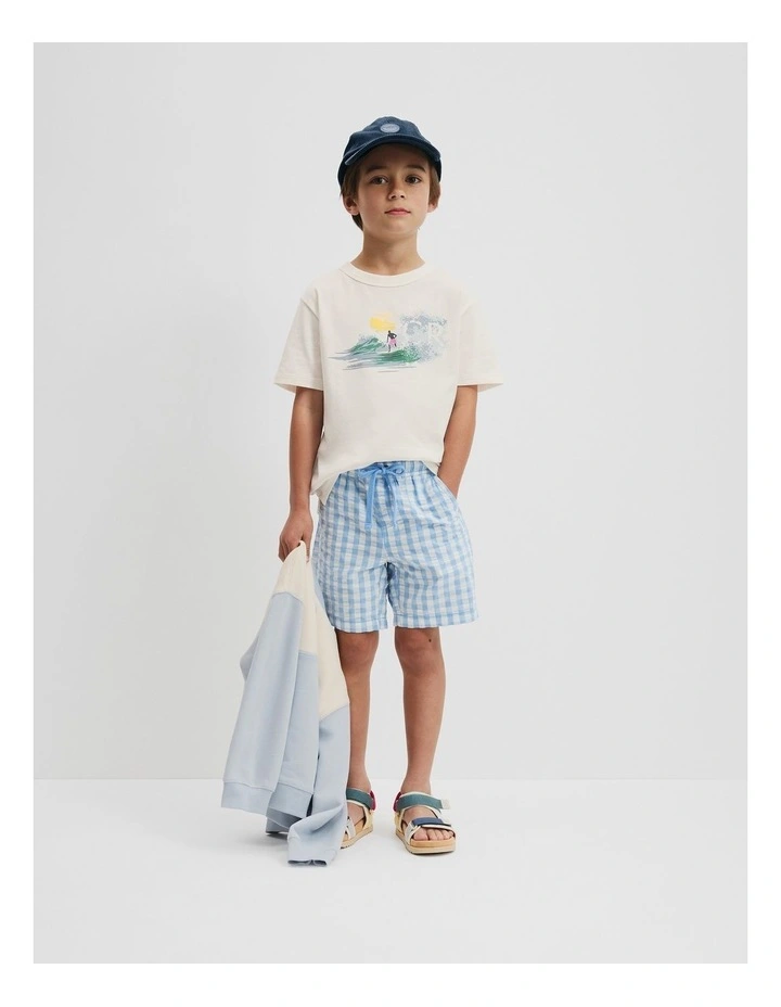 Big Surf T-Shirt in Marshmallow image 2