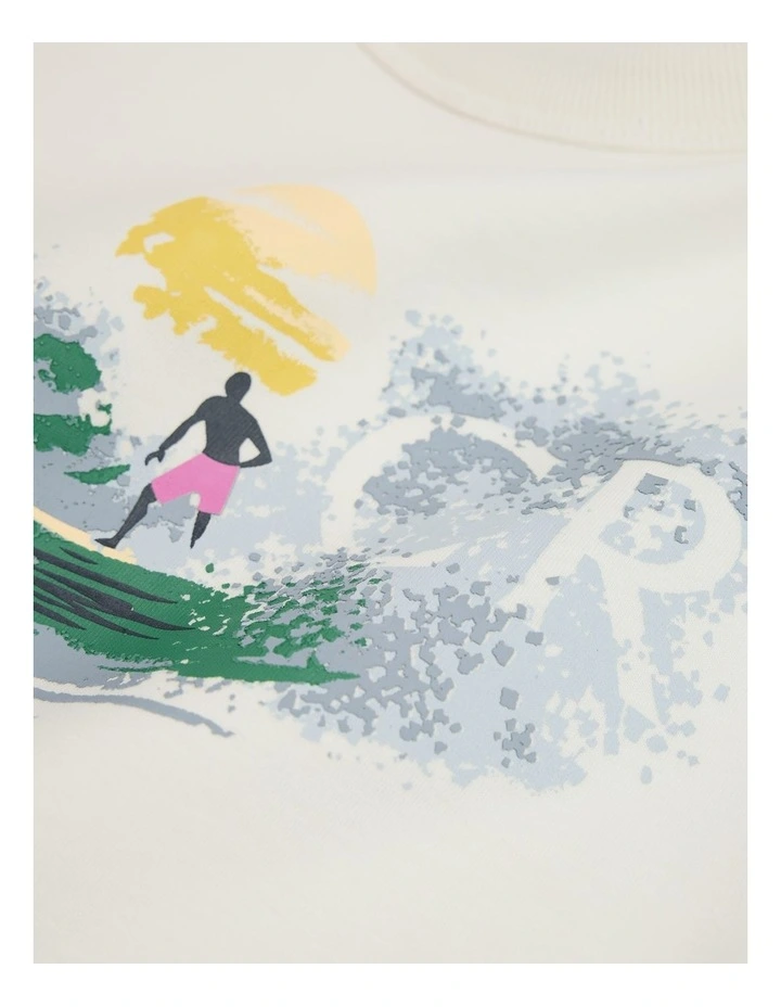 Big Surf T-Shirt in Marshmallow image 5