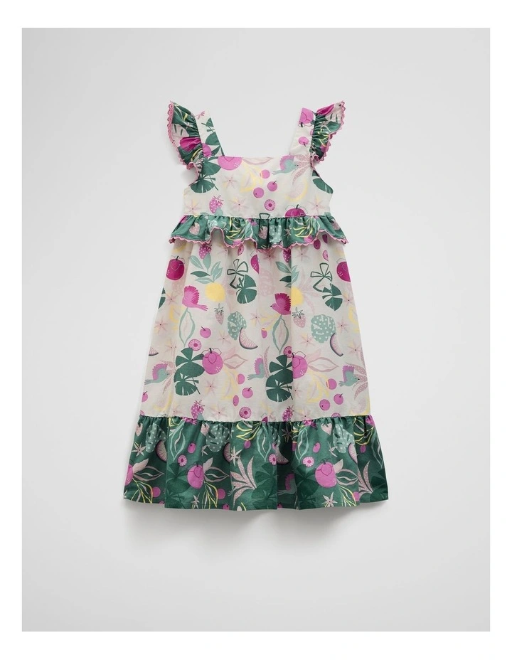 Paradise Midi Dress in Marshmallow image 1