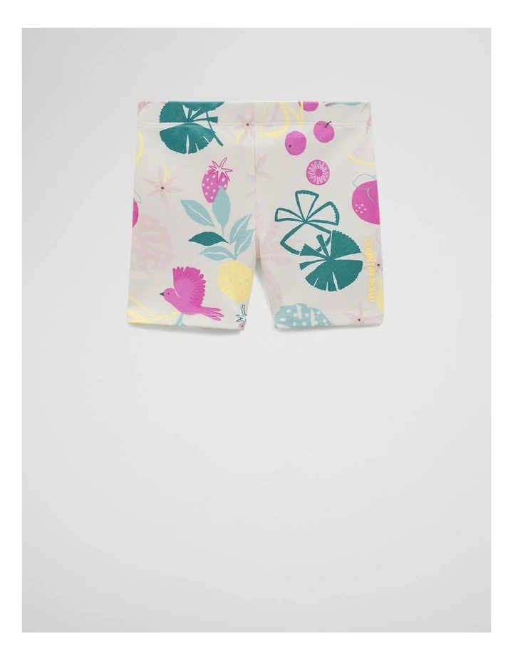 Organically Grown Cotton Blend Bike Short in Paradise Marsh image 1