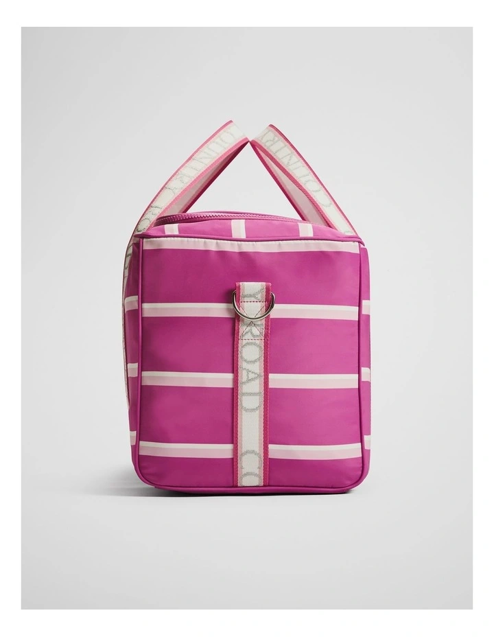 Est. 1974 Weekender Bag in Grape image 3