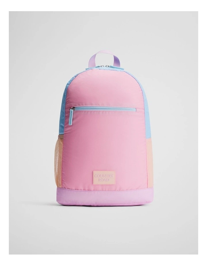 Ripstop Backpack in Pink Multi image 1