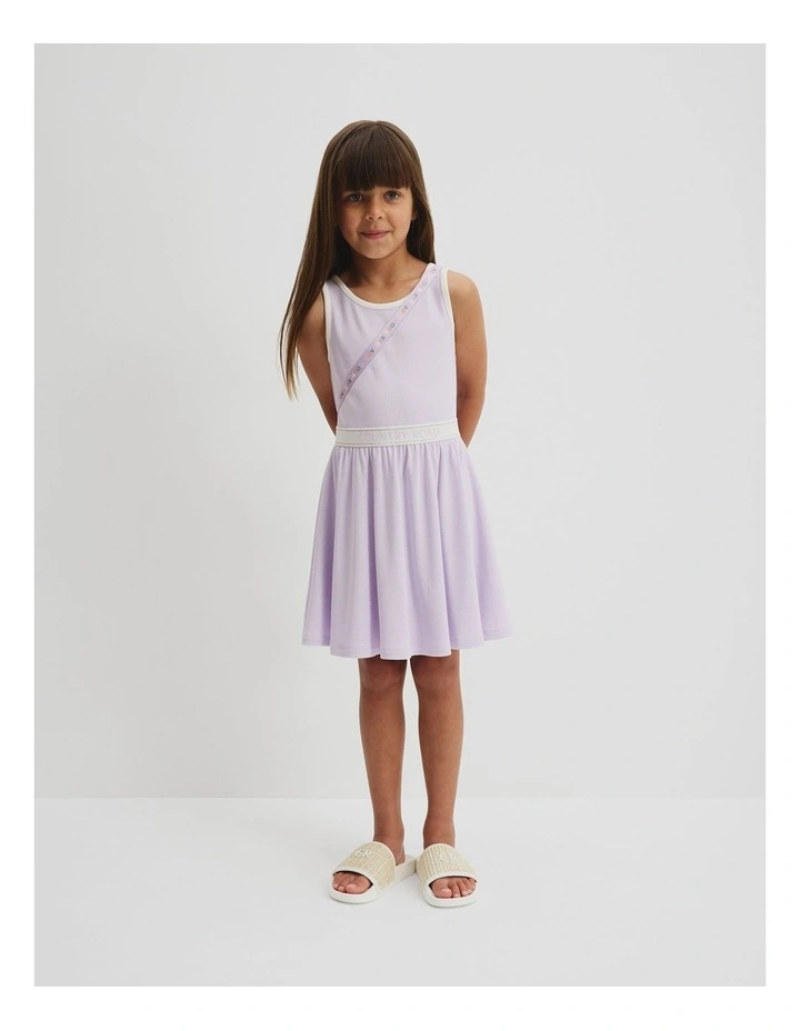 Tank Dress in Lilac image 1