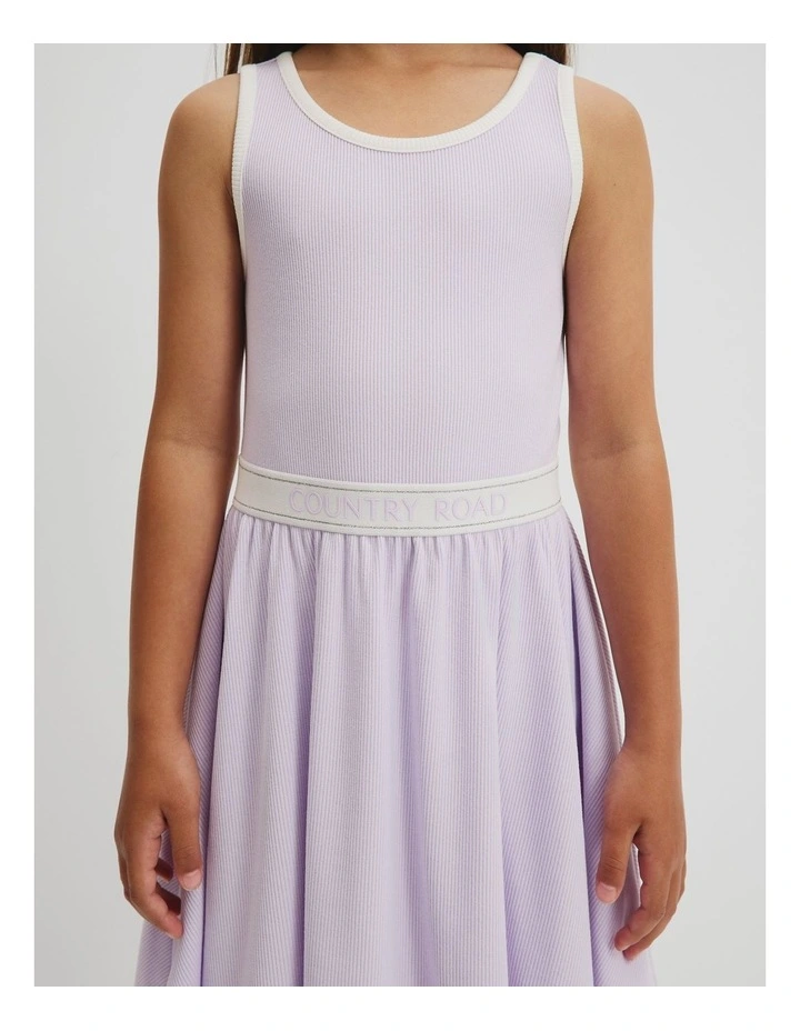 Tank Dress in Lilac image 2