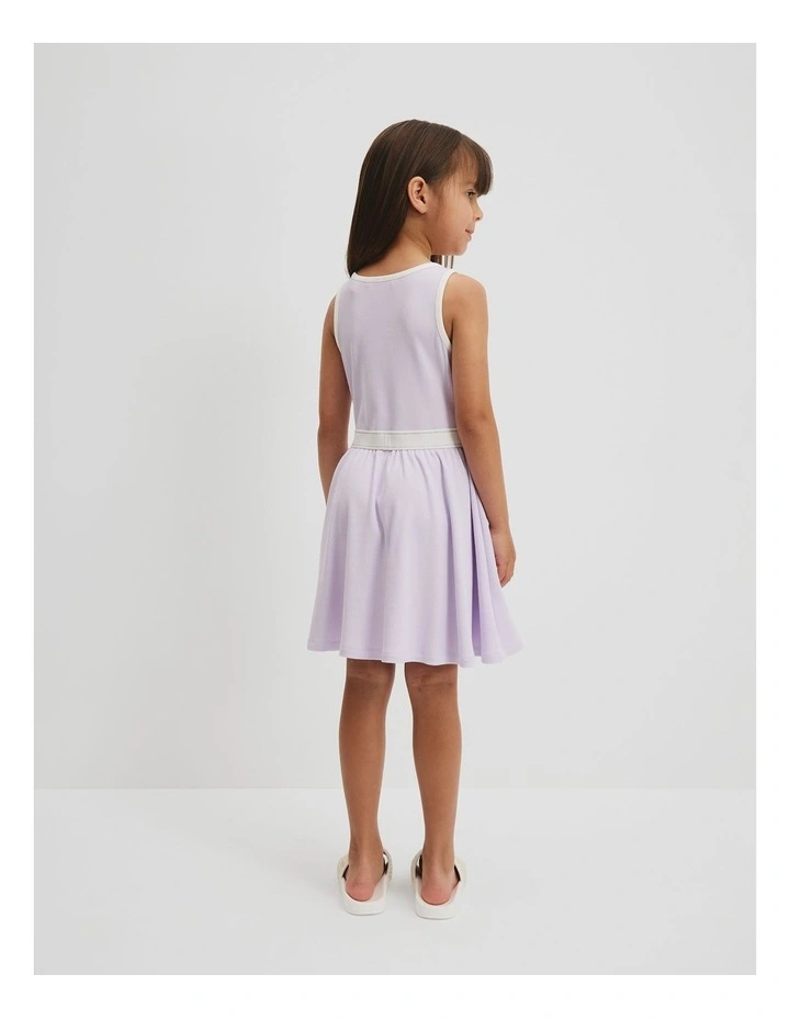 Tank Dress in Lilac image 3