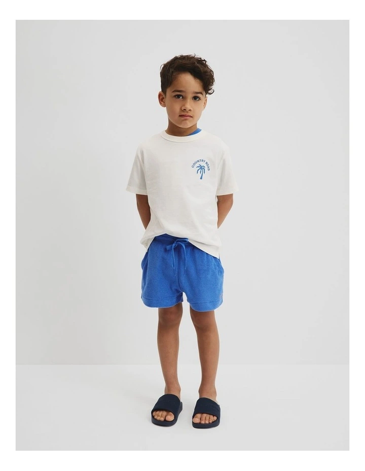 Surf Club T-Shirt in Marshmallow image 1