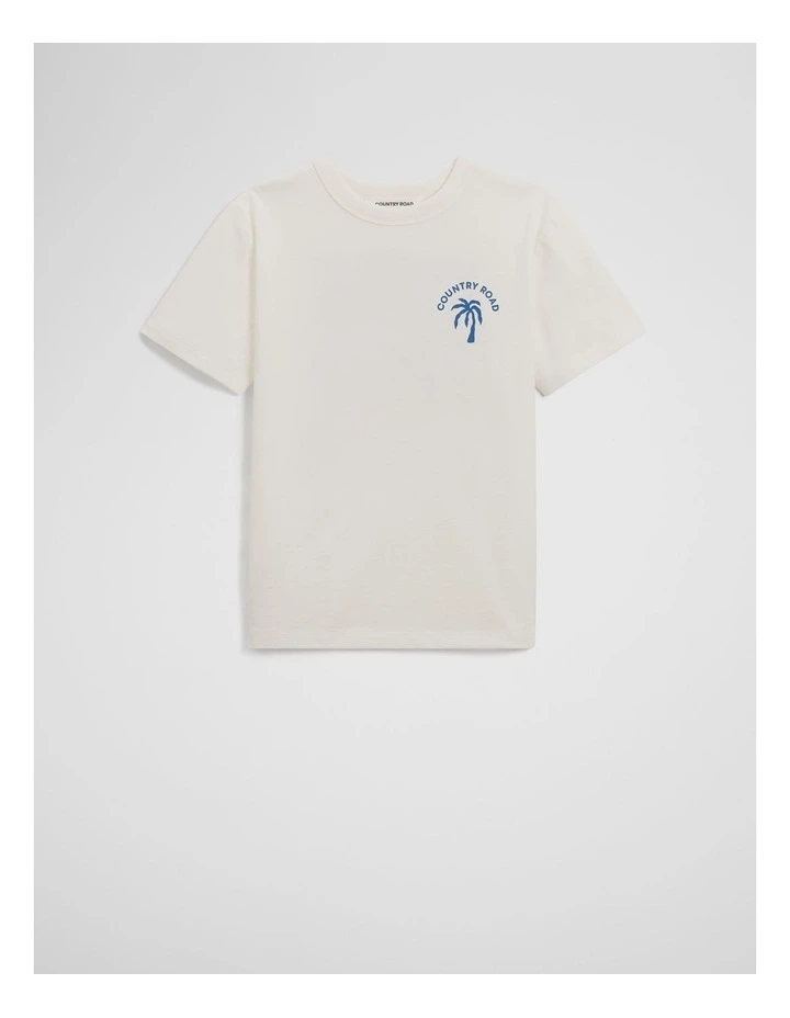 Surf Club T-Shirt in Marshmallow image 5