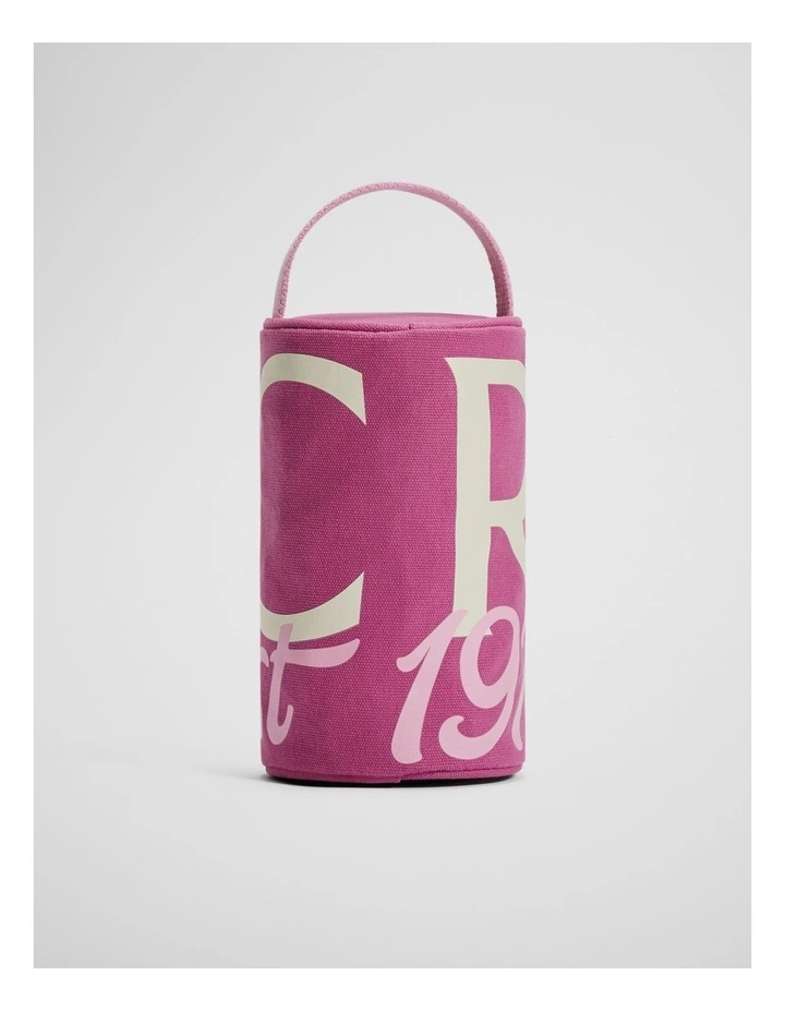 Cr Est. 1974 Logo Wash Bag in Grape image 1