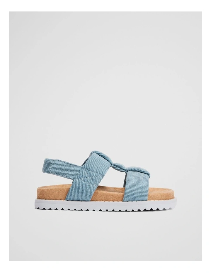 Brooke Sandal in Denim image 1