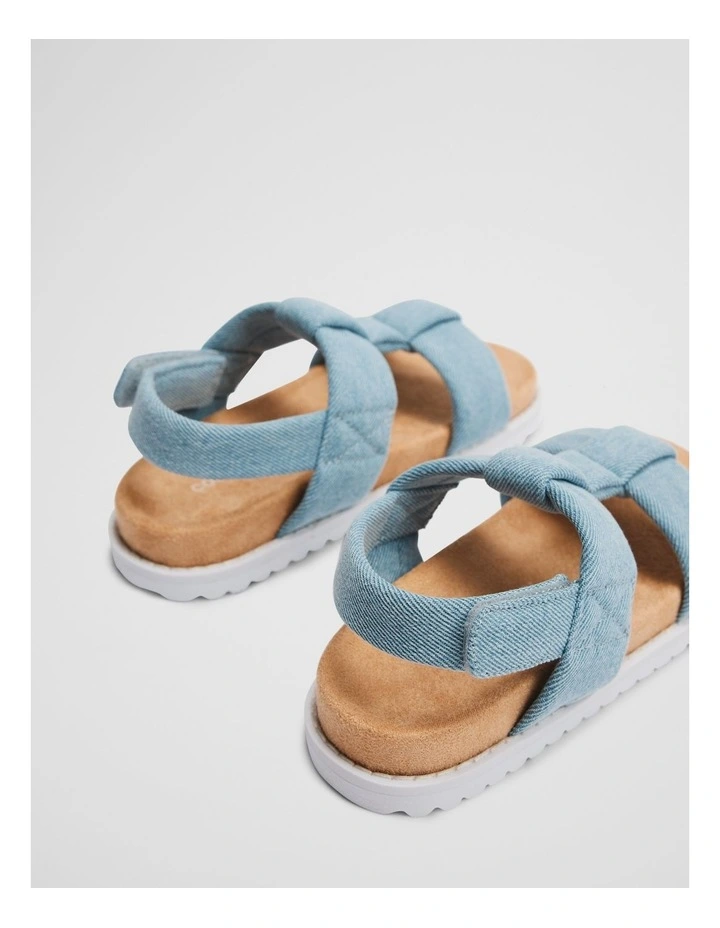 Brooke Sandal in Denim image 2
