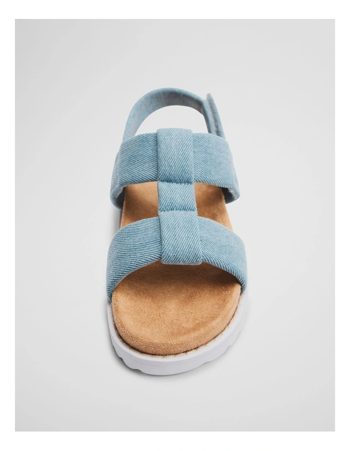 Brooke Sandal in Denim image 3