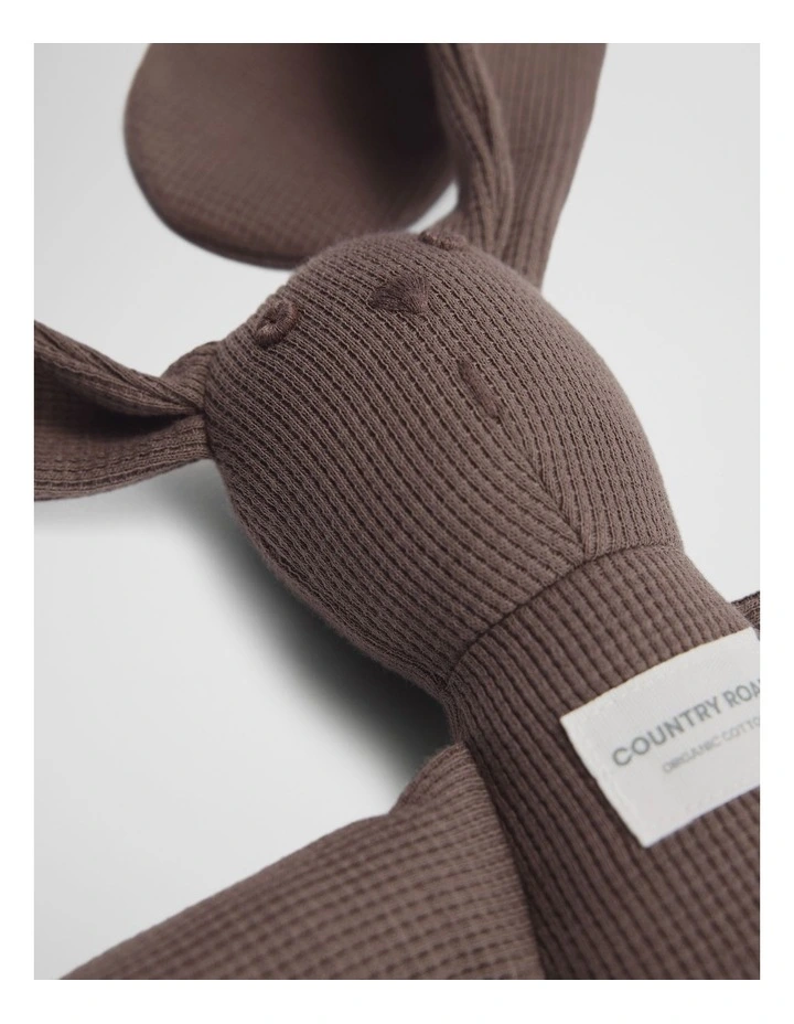 Organically Grown Cotton Waffle Bunny image 2
