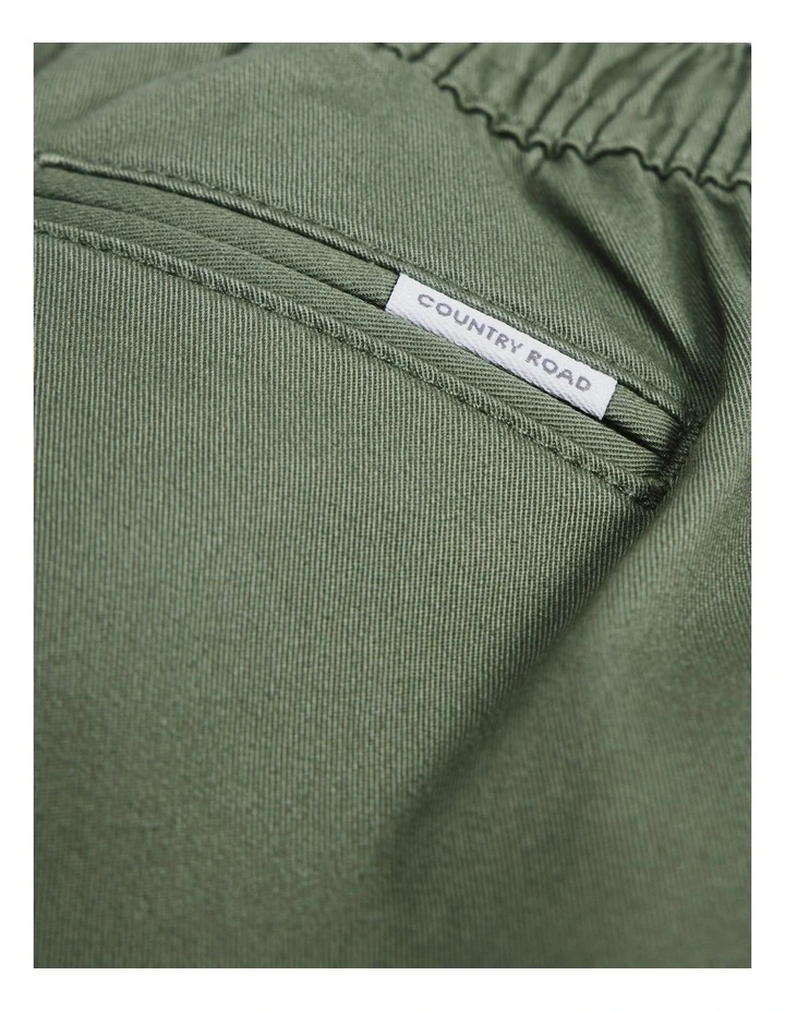 Woven Pant in Sage image 2