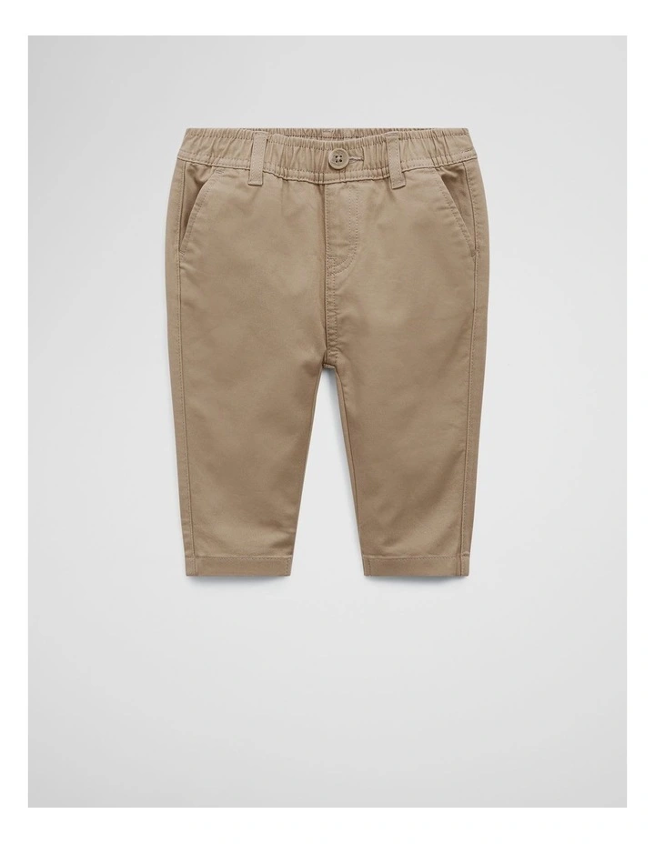 Woven Pant in Birch image 1