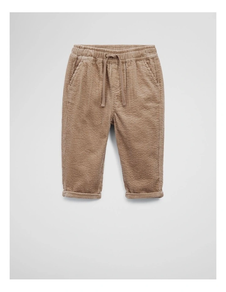Corduroy Pant in Almond image 1