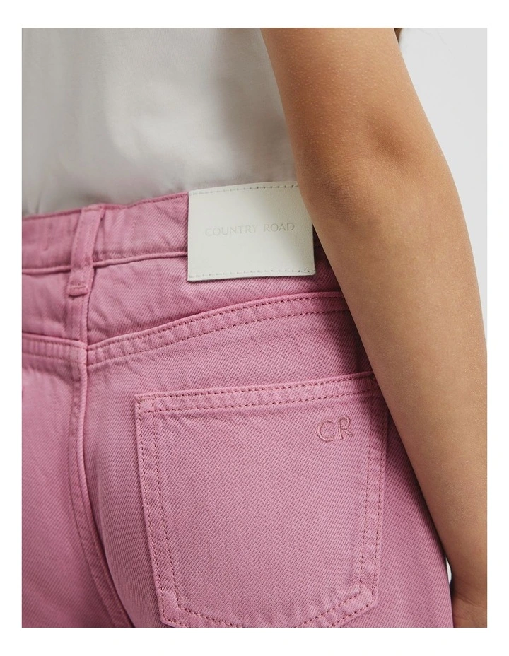 High Rise Soft Jean in Berry image 2