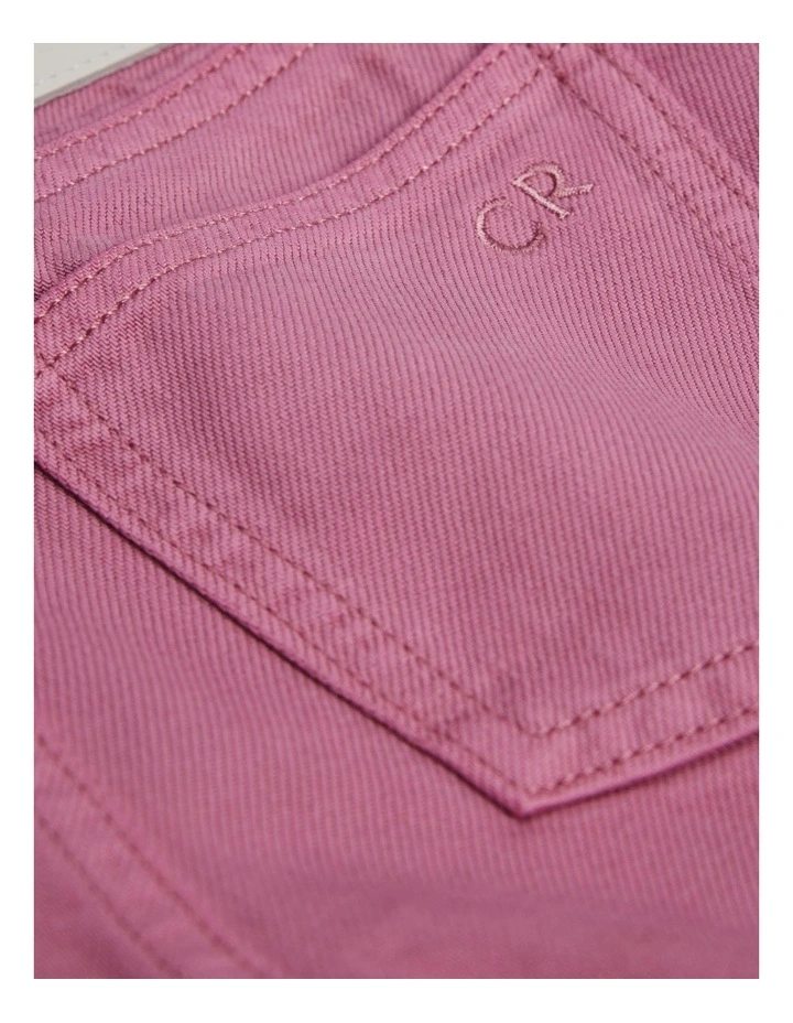 High Rise Soft Jean in Berry image 4
