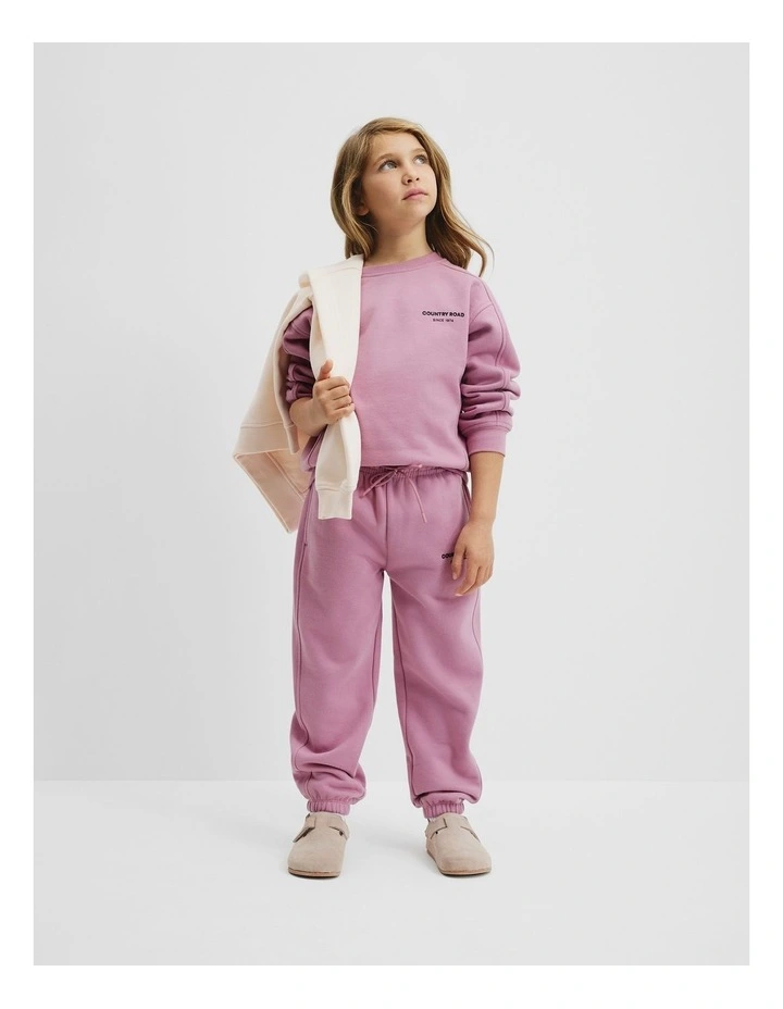 Australian Cotton Modern Sweat in Berry image 1